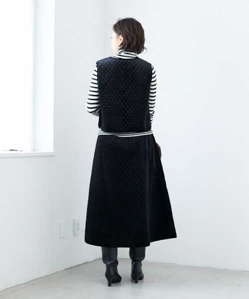 le.coeur blanc / ルクールブラン その他アウター | TORRAZZO DONNAキルトベロアジャケット | 詳細11