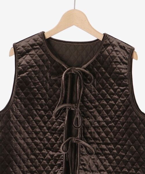 le.coeur blanc / ルクールブラン その他アウター | TORRAZZO DONNAキルトベロアジャケット | 詳細21