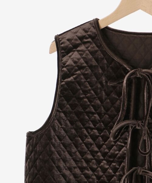 le.coeur blanc / ルクールブラン その他アウター | TORRAZZO DONNAキルトベロアジャケット | 詳細22