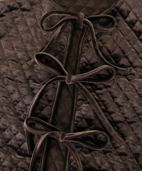 le.coeur blanc / ルクールブラン その他アウター | TORRAZZO DONNAキルトベロアジャケット | 詳細23