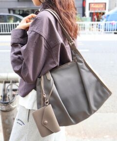 le.coeur blanc / ルクールブラン トートバッグ | ベルトハンドルナイロンショルダー