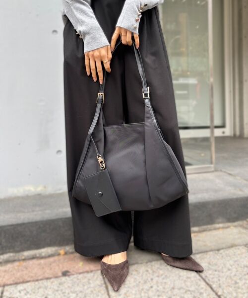 le.coeur blanc / ルクールブラン トートバッグ | ベルトハンドルナイロンショルダー | 詳細3