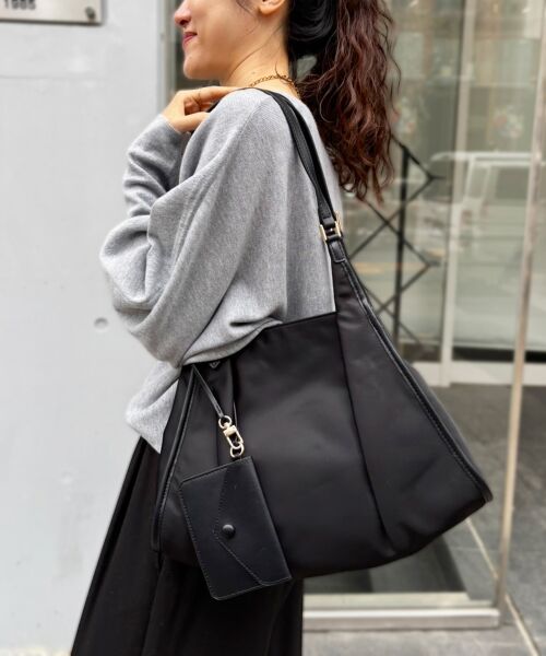 le.coeur blanc / ルクールブラン トートバッグ | ベルトハンドルナイロンショルダー | 詳細4