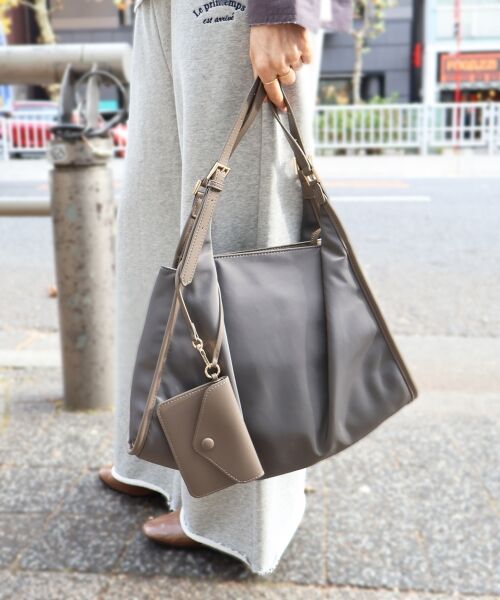 le.coeur blanc / ルクールブラン トートバッグ | ベルトハンドルナイロンショルダー | 詳細7