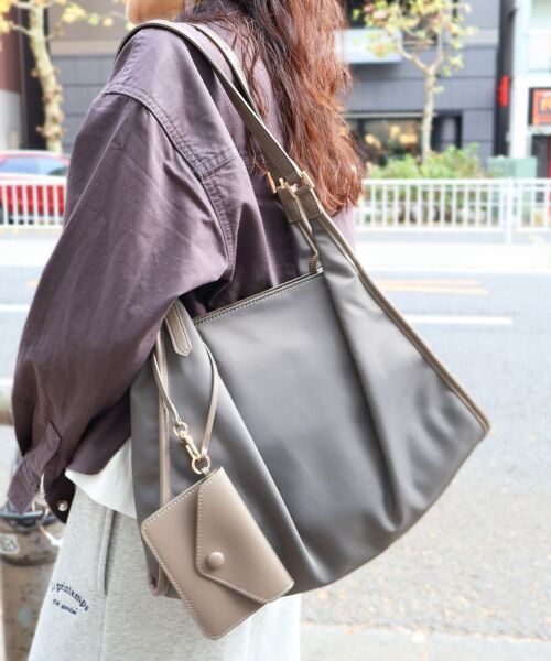 le.coeur blanc / ルクールブラン トートバッグ | ベルトハンドルナイロンショルダー | 詳細8