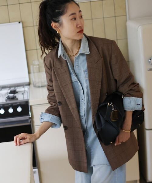 le.coeur blanc / ルクールブラン シャツ・ブラウス | HealthyDENIMヘルシーデニムAlmondShirt | 詳細11