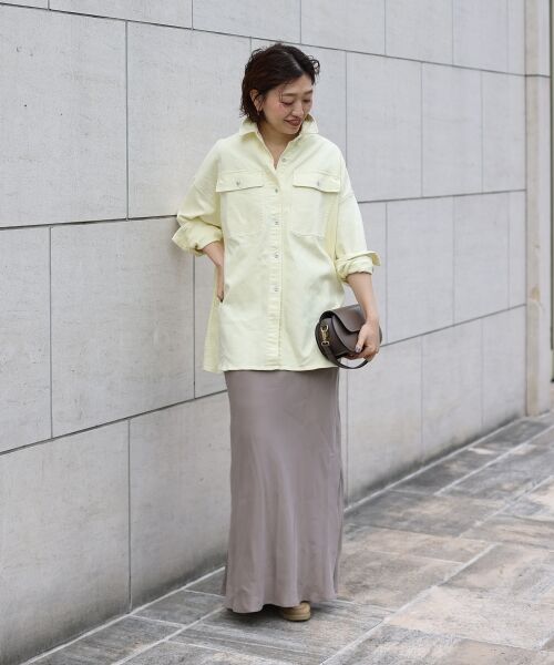 le.coeur blanc / ルクールブラン シャツ・ブラウス | HealthyDENIMヘルシーデニムAlmondShirt | 詳細25