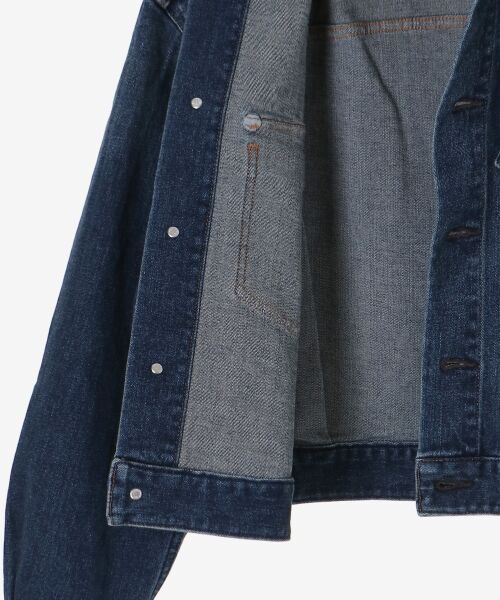 le.coeur blanc / ルクールブラン Gジャン・デニムジャケット | HealthyDENIMヘルシーデニムDatesBigjacket | 詳細13