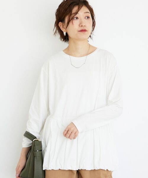 le.coeur blanc / ルクールブラン カットソー | 《WEB・一部店舗限定》AL裾バルーンカットソー | 詳細15