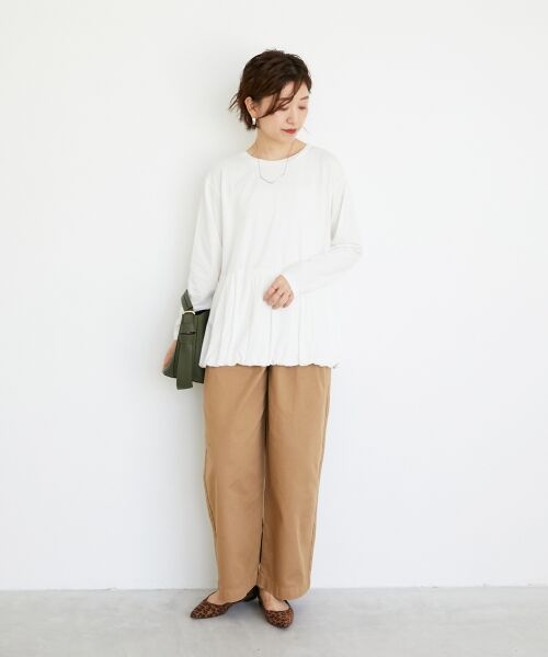 le.coeur blanc / ルクールブラン カットソー | 《WEB・一部店舗限定》AL裾バルーンカットソー | 詳細18