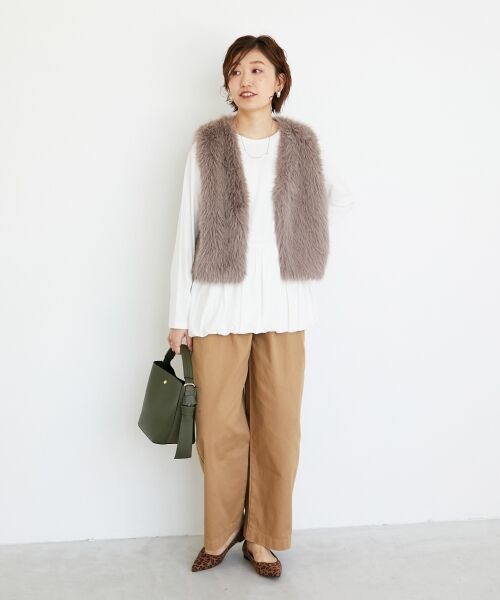 le.coeur blanc / ルクールブラン カットソー | 《WEB・一部店舗限定》AL裾バルーンカットソー | 詳細21