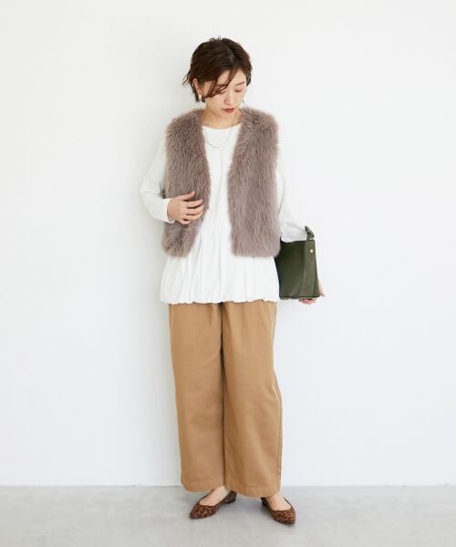 le.coeur blanc / ルクールブラン カットソー | 《WEB・一部店舗限定》AL裾バルーンカットソー | 詳細22