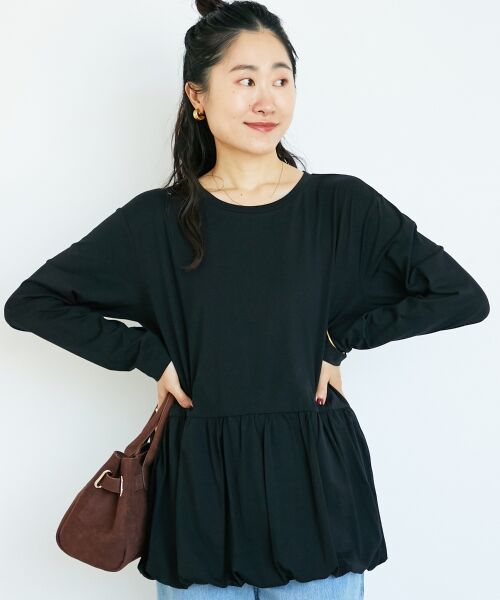 le.coeur blanc / ルクールブラン カットソー | 《WEB・一部店舗限定》AL裾バルーンカットソー | 詳細24