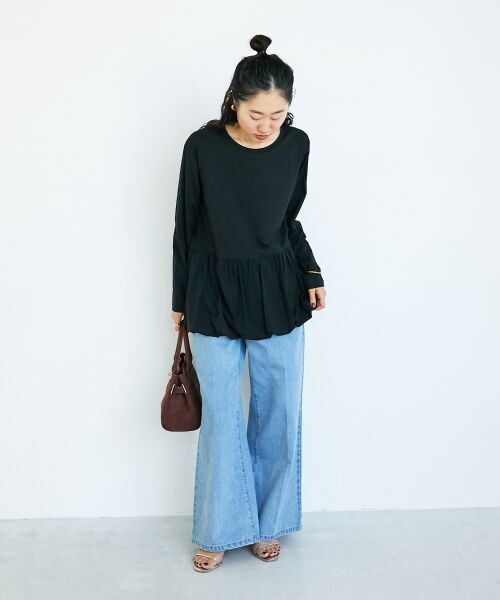 le.coeur blanc / ルクールブラン カットソー | 《WEB・一部店舗限定》AL裾バルーンカットソー | 詳細28