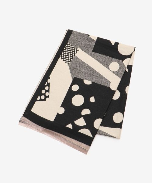 le.coeur blanc / ルクールブラン マフラー・ショール・スヌード・ストール | 《WEB限定アイテム》アソート柄大判ストール | 詳細2