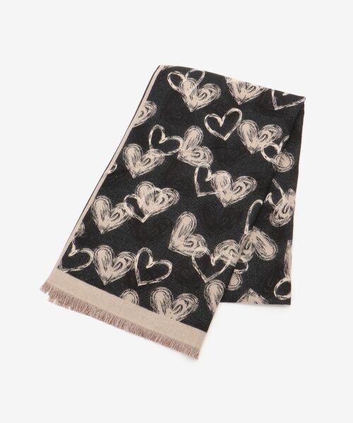 le.coeur blanc / ルクールブラン マフラー・ショール・スヌード・ストール | 《WEB限定アイテム》アソート柄大判ストール | 詳細20