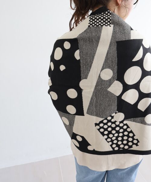le.coeur blanc / ルクールブラン マフラー・ショール・スヌード・ストール | 《WEB限定アイテム》アソート柄大判ストール | 詳細6