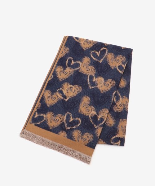 le.coeur blanc / ルクールブラン マフラー・ショール・スヌード・ストール | 《WEB限定アイテム》アソート柄大判ストール | 詳細9