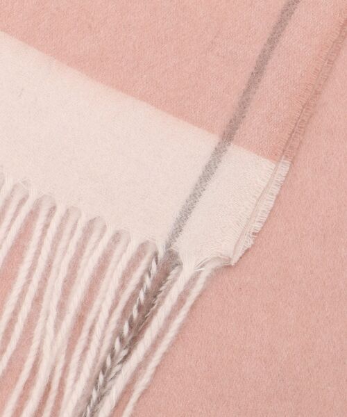 le.coeur blanc / ルクールブラン マフラー・ショール・スヌード・ストール | 《WEB限定アイテム》バイカラーラインストール | 詳細21