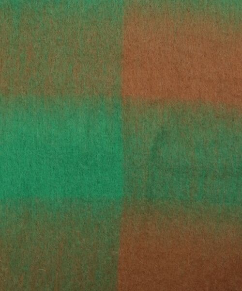 le.coeur blanc / ルクールブラン マフラー・ショール・スヌード・ストール | ビッグフリンジチェックストール | 詳細18