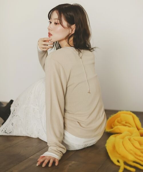 le.coeur blanc / ルクールブラン マフラー・ショール・スヌード・ストール | 《WEB限定アイテム》ビッグフリンジストール | 詳細10