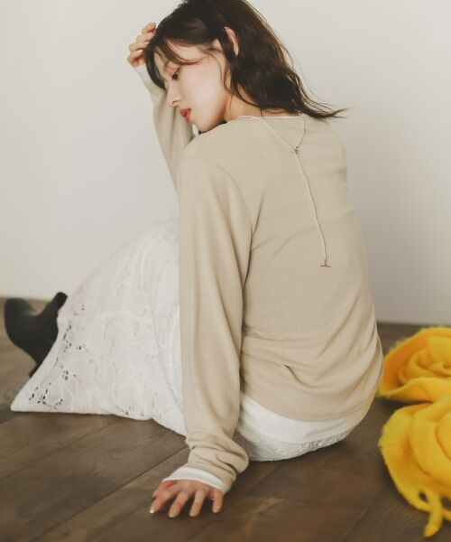 le.coeur blanc / ルクールブラン マフラー・ショール・スヌード・ストール | 《WEB限定アイテム》ビッグフリンジストール | 詳細11