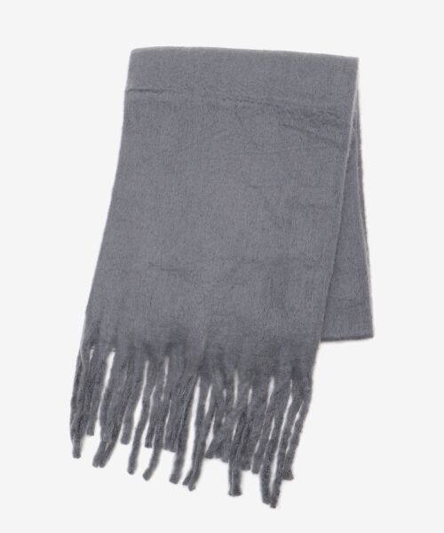 le.coeur blanc / ルクールブラン マフラー・ショール・スヌード・ストール | 《WEB限定アイテム》ビッグフリンジストール | 詳細17