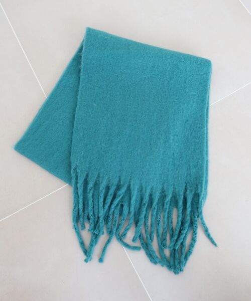 le.coeur blanc / ルクールブラン マフラー・ショール・スヌード・ストール | 《WEB限定アイテム》ビッグフリンジストール | 詳細26