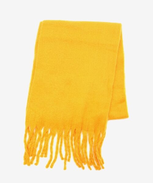 le.coeur blanc / ルクールブラン マフラー・ショール・スヌード・ストール | 《WEB限定アイテム》ビッグフリンジストール | 詳細6