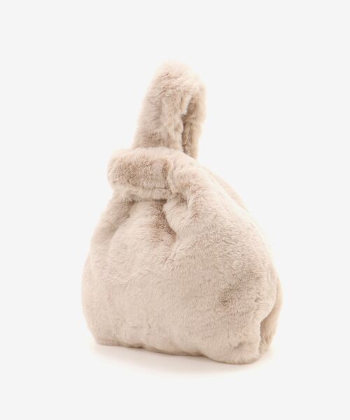 le.coeur blanc / ルクールブラン トートバッグ | 《WEB限定アイテム》フェイクファーマルシェバッグ | 詳細2