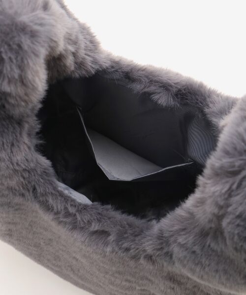 le.coeur blanc / ルクールブラン トートバッグ | 《WEB限定アイテム》フェイクファーマルシェバッグ | 詳細30