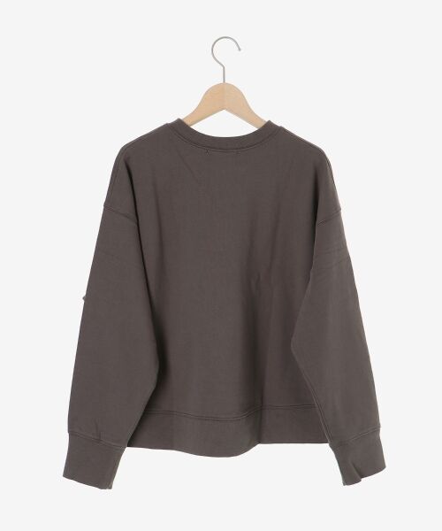 le.coeur blanc / ルクールブラン スウェット | 刺繍入りハーフジップスウェット | 詳細19