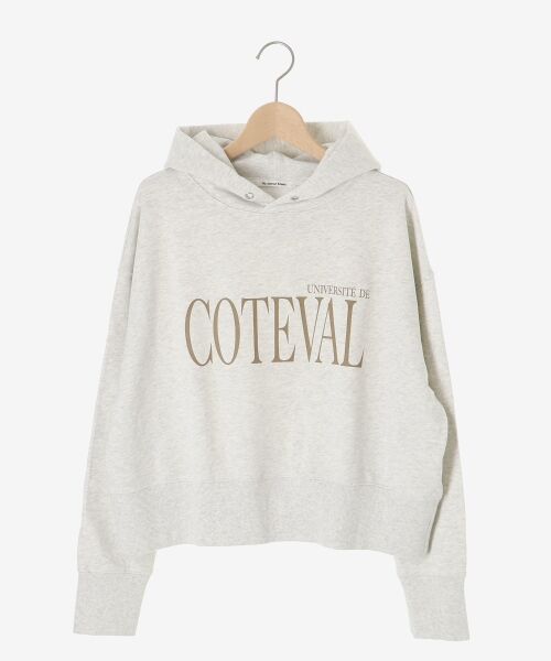 le.coeur blanc / ルクールブラン パーカー | COTEVALロゴスウェットパーカー | 詳細1