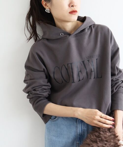 le.coeur blanc / ルクールブラン パーカー | COTEVALロゴスウェットパーカー | 詳細17