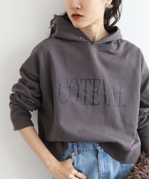 le.coeur blanc / ルクールブラン パーカー | COTEVALロゴスウェットパーカー | 詳細19