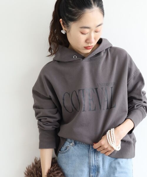 le.coeur blanc / ルクールブラン パーカー | COTEVALロゴスウェットパーカー | 詳細20