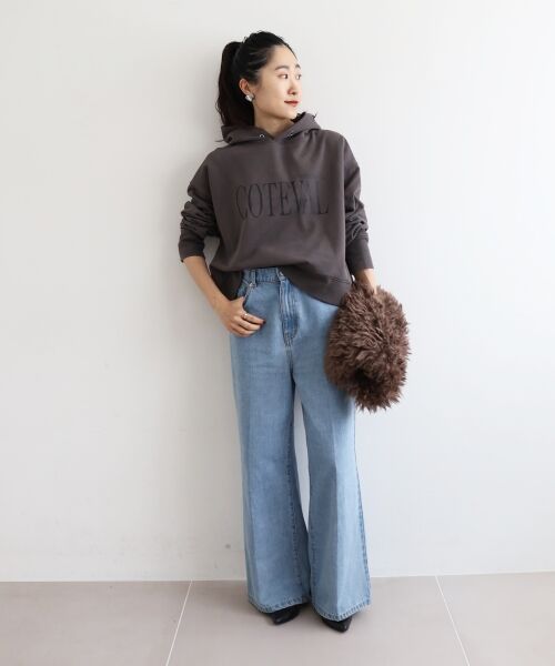 le.coeur blanc / ルクールブラン パーカー | COTEVALロゴスウェットパーカー | 詳細24