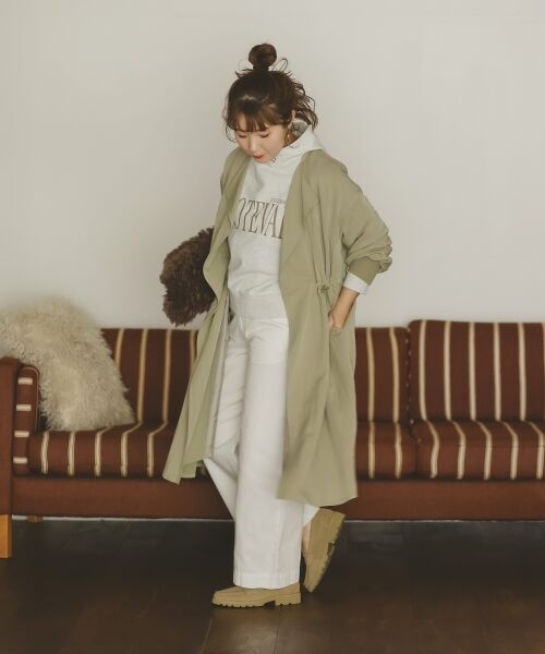 le.coeur blanc / ルクールブラン パーカー | COTEVALロゴスウェットパーカー | 詳細9