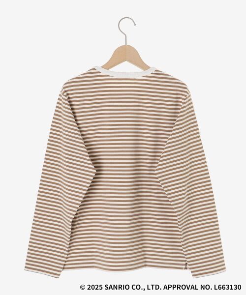 le.coeur blanc / ルクールブラン カットソー | 【HELLO KITTY】Merci刺繍ボーダーロンT | 詳細23