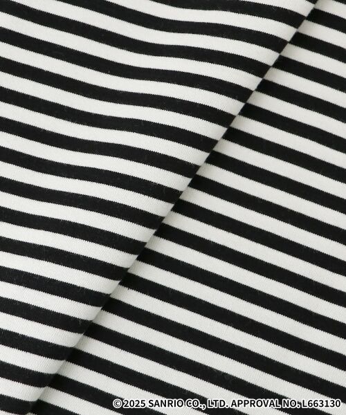 le.coeur blanc / ルクールブラン カットソー | 【HELLO KITTY】Merci刺繍ボーダーロンT | 詳細30