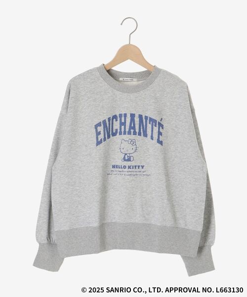 le.coeur blanc / ルクールブラン スウェット | 【HELLO KITTY】カレッジロゴスウェット | 詳細1