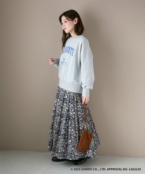 le.coeur blanc / ルクールブラン スウェット | 【HELLO KITTY】カレッジロゴスウェット | 詳細10