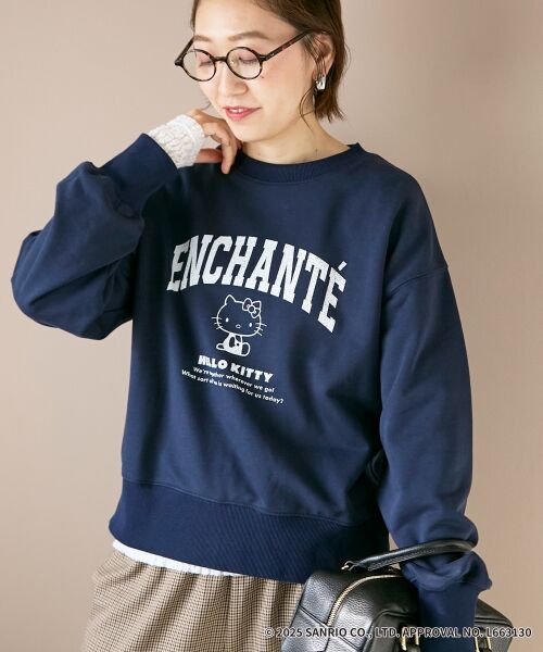 le.coeur blanc / ルクールブラン スウェット | 【HELLO KITTY】カレッジロゴスウェット | 詳細14