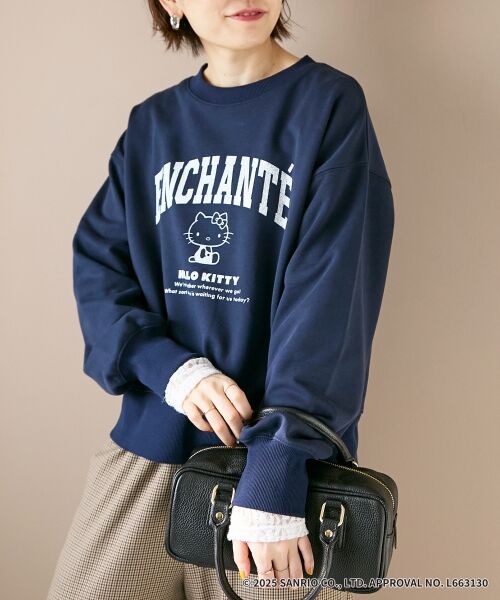 le.coeur blanc / ルクールブラン スウェット | 【HELLO KITTY】カレッジロゴスウェット | 詳細15