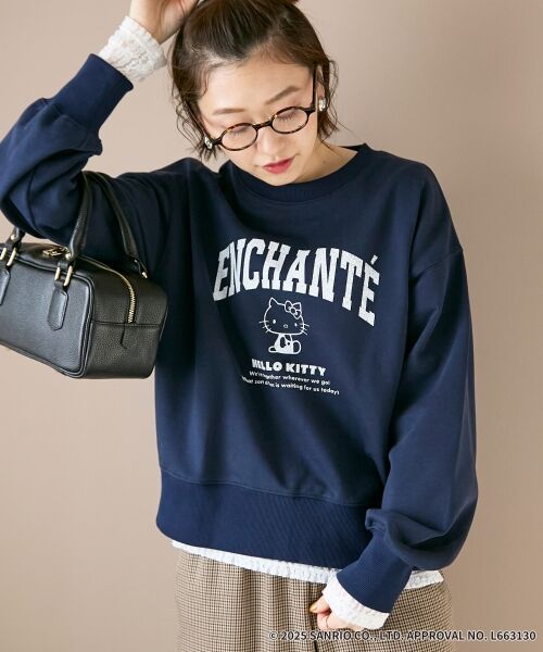 le.coeur blanc / ルクールブラン スウェット | 【HELLO KITTY】カレッジロゴスウェット | 詳細16