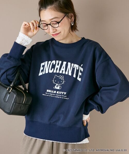le.coeur blanc / ルクールブラン スウェット | 【HELLO KITTY】カレッジロゴスウェット | 詳細17