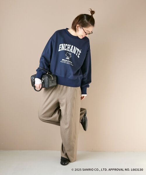 le.coeur blanc / ルクールブラン スウェット | 【HELLO KITTY】カレッジロゴスウェット | 詳細18