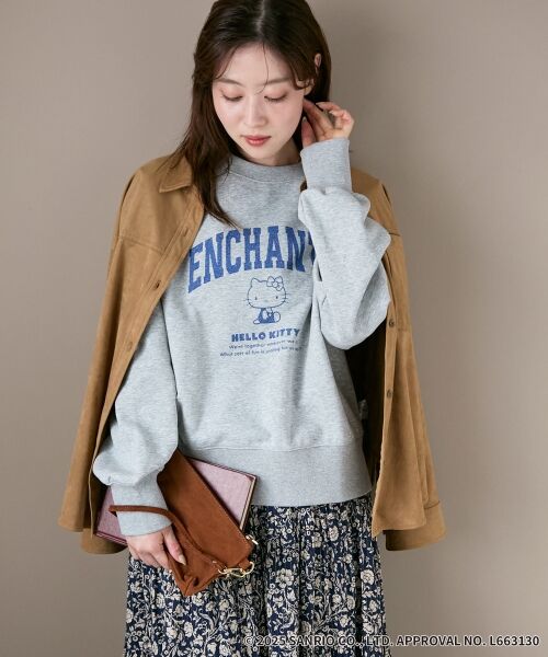 le.coeur blanc / ルクールブラン スウェット | 【HELLO KITTY】カレッジロゴスウェット | 詳細2