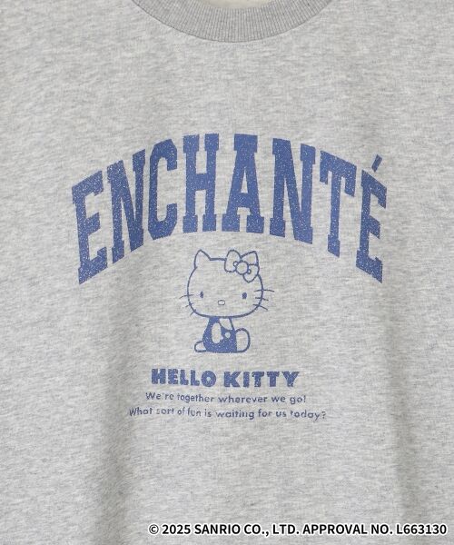 le.coeur blanc / ルクールブラン スウェット | 【HELLO KITTY】カレッジロゴスウェット | 詳細25