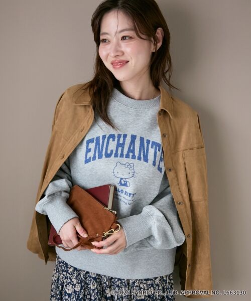 le.coeur blanc / ルクールブラン スウェット | 【HELLO KITTY】カレッジロゴスウェット | 詳細4